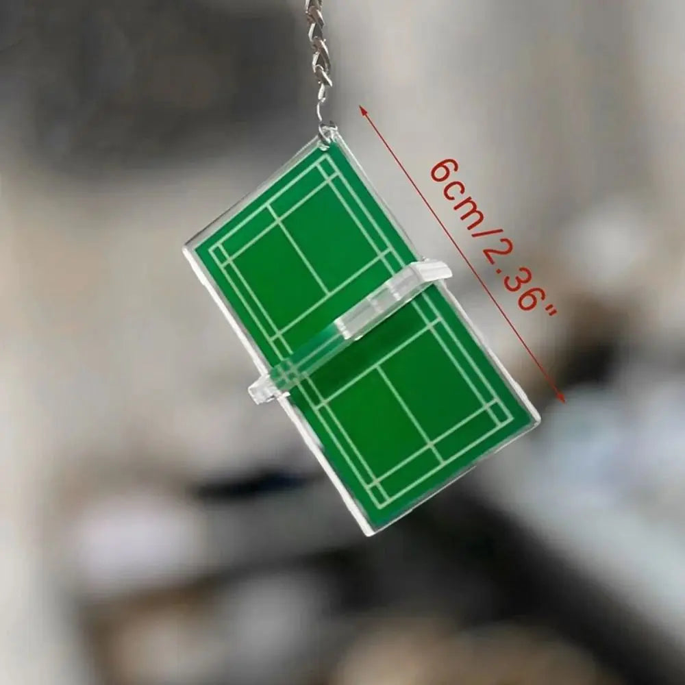 Padel Court Keychain