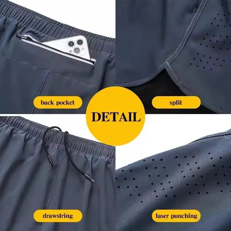 Summer Men's Reflective Shorts