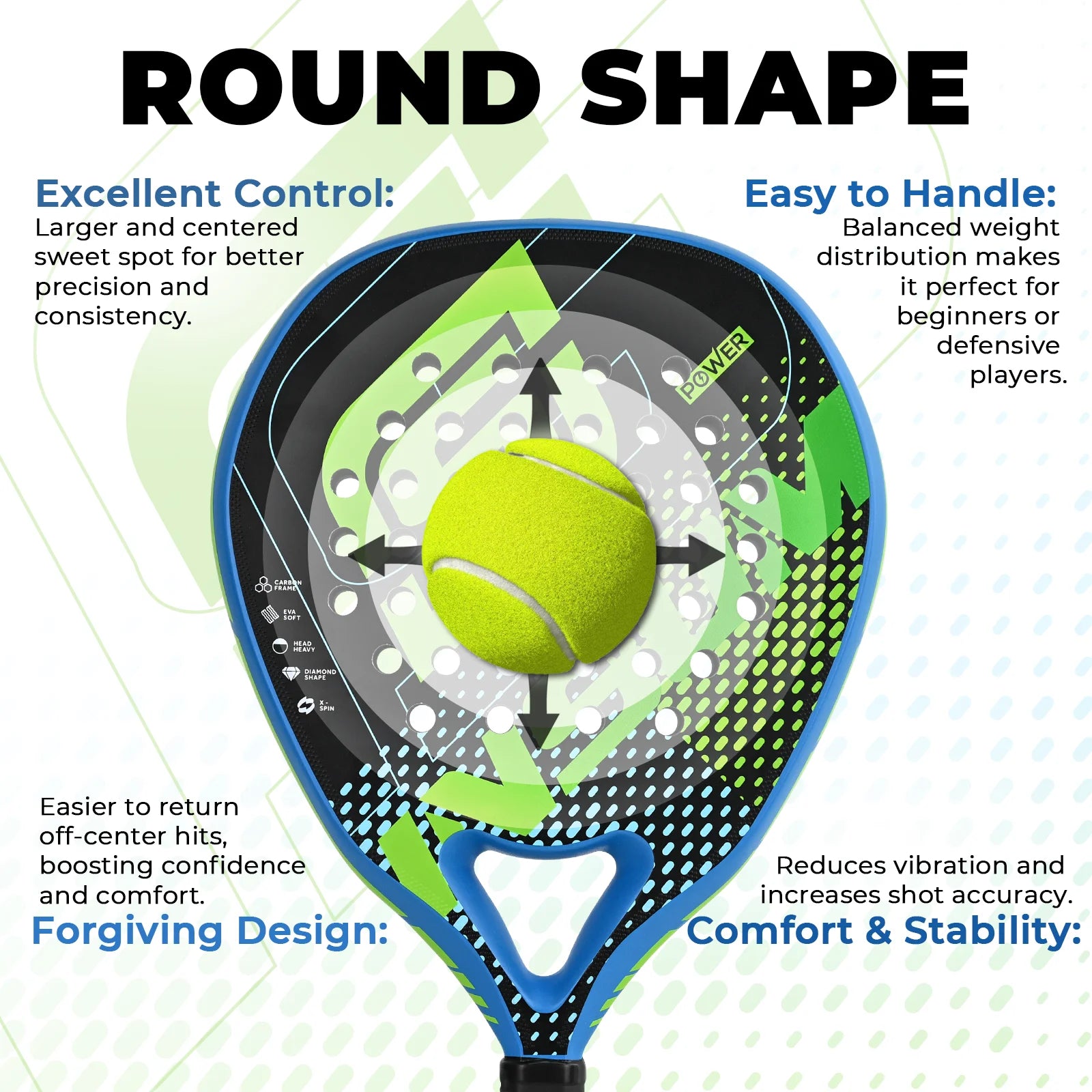 INSUM Paddle Racket