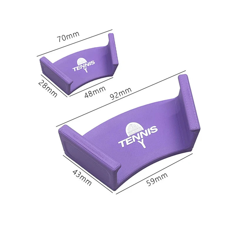 Soporte de pared para raquetas de tenis
