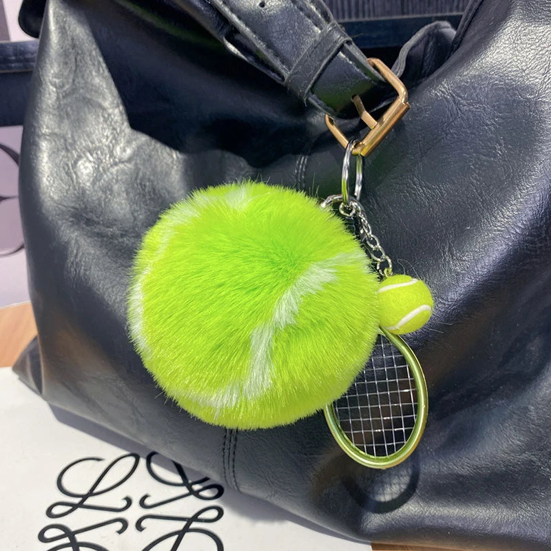 Tennis Keychain