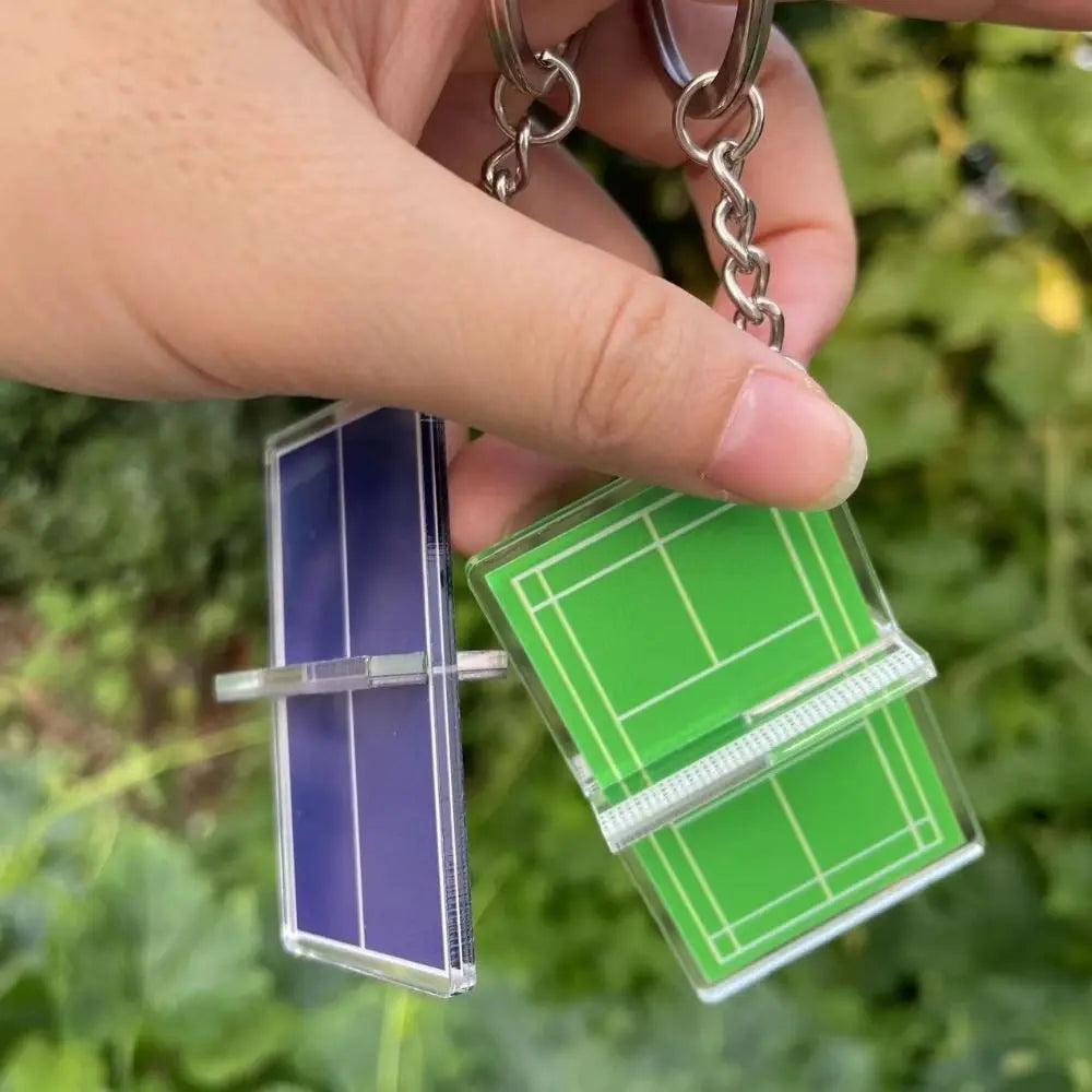 Padel Court Keychain