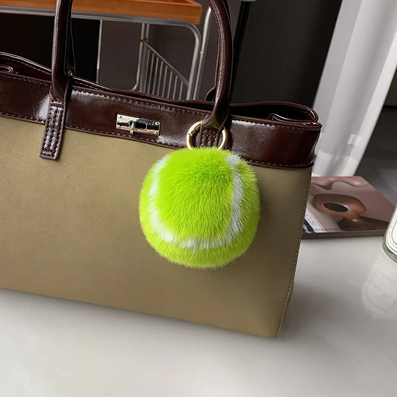 Tennis Keychain