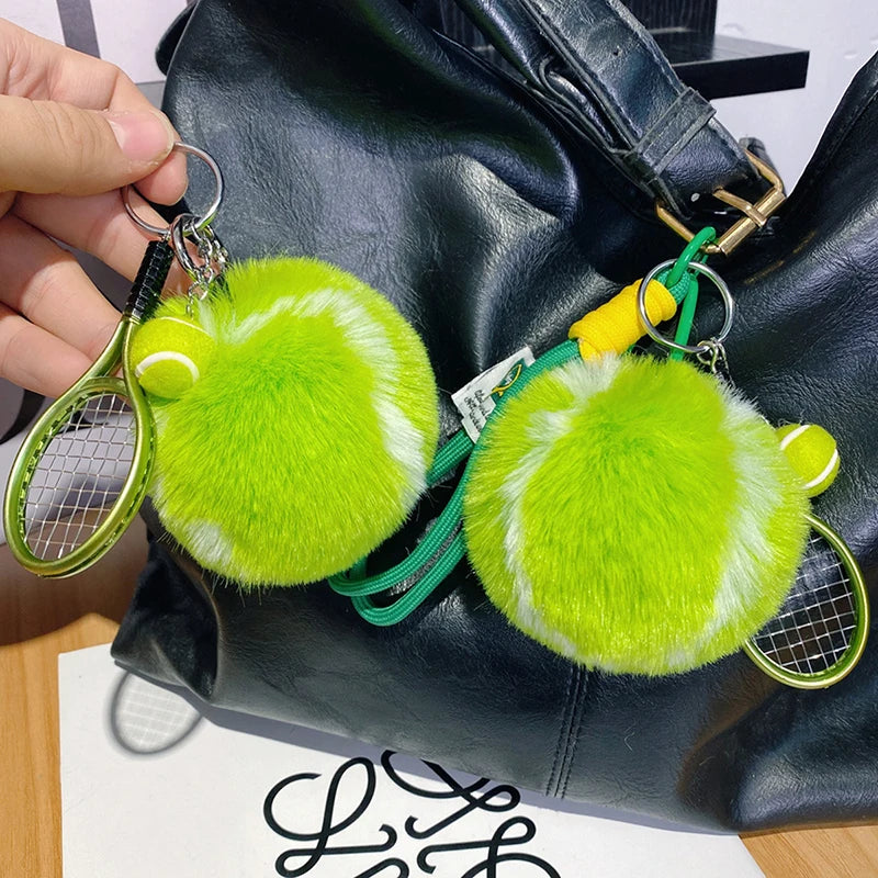 Tennis Keychain