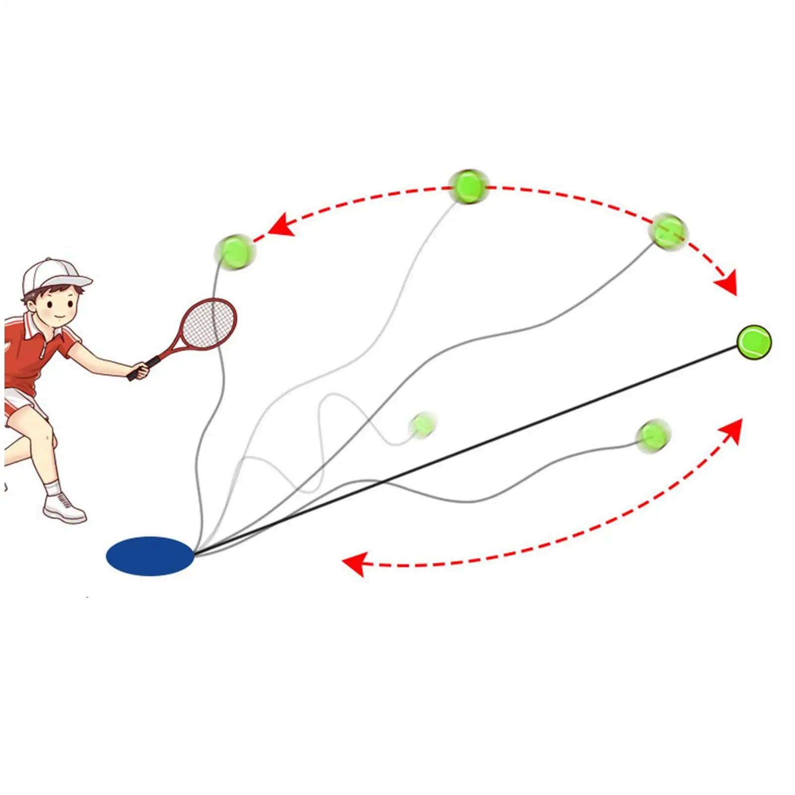 Tennis Solo Practice Rebounder