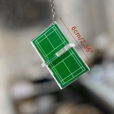 Padel Court Keychain