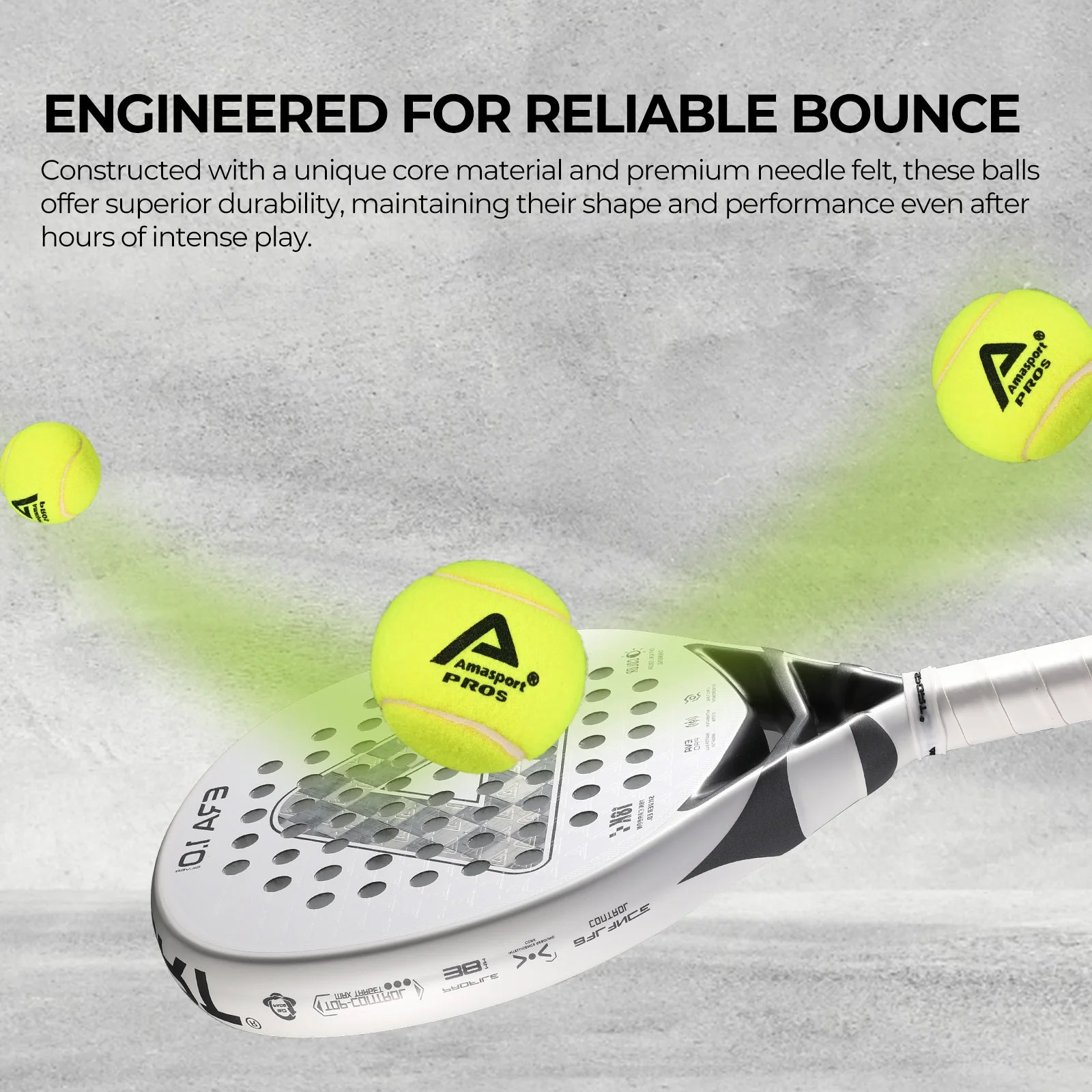 Padel Balls With Pressurized Can