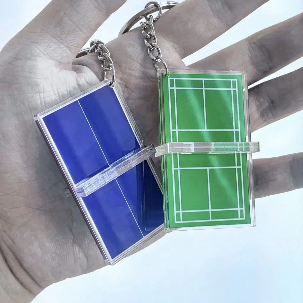 Padel Court Keychain