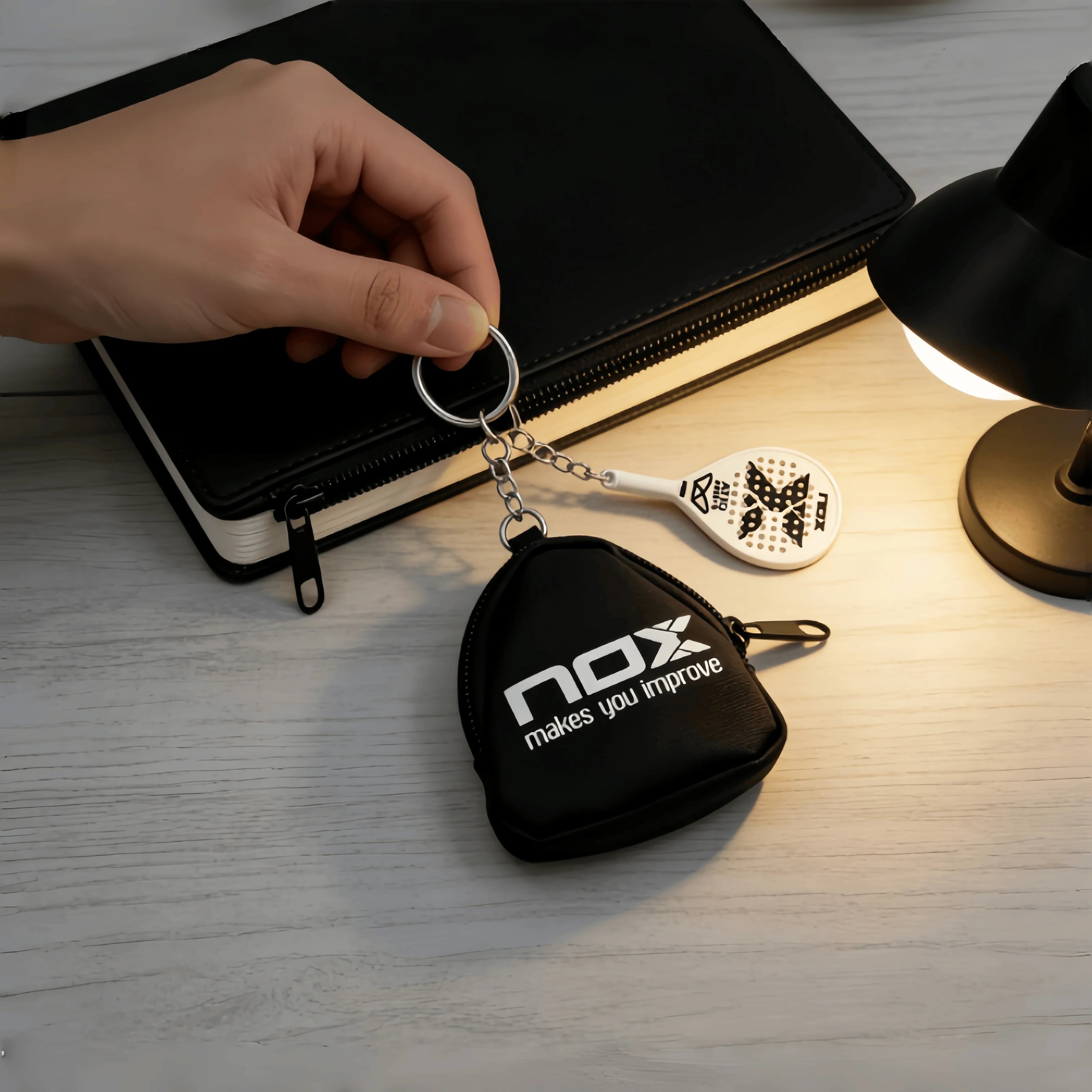 Keychain and Small Wallet Set