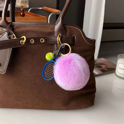 Tennis Keychain