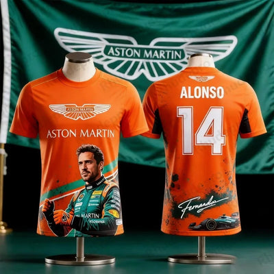 Aston Martin 2026 T-Shirt Fernando Alonso No. 14