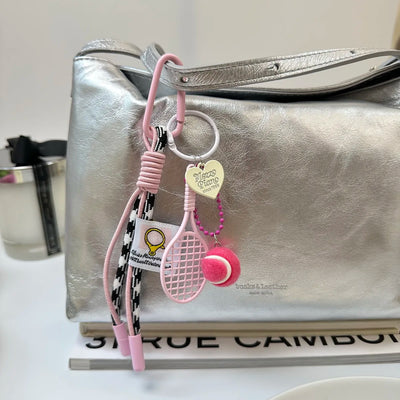 Tennis Set Keychain