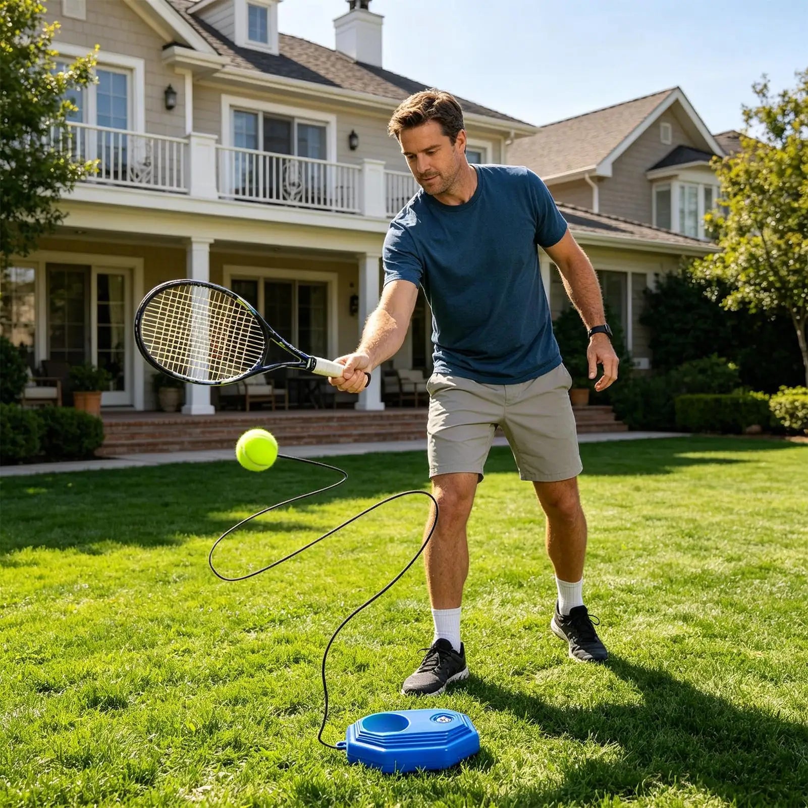 Tennis Solo Practice Rebounder