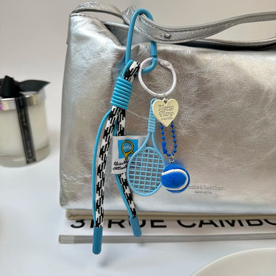 Tennis Set Keychain