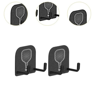 Soporte para palas de pádel
