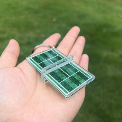 Padel Court Keychain