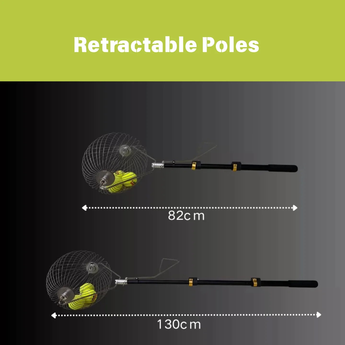 Pro Portable Tennis Ball Collector