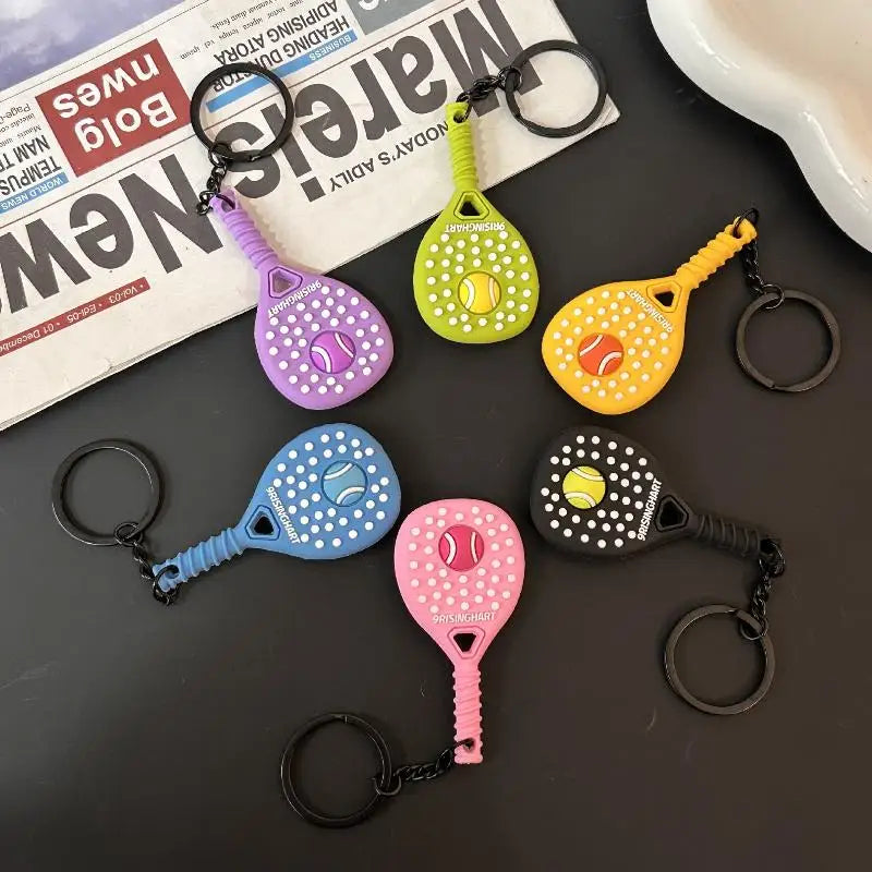 Tennis Keychain