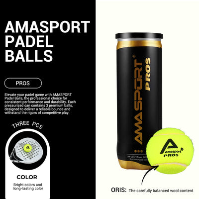 Padel Balls With Pressurized Can